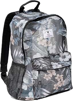 【TMV X DEINET】MESH MOUNTAINEERING D LOGO PRINTED BACKPACK This trekking backpack is the world's first to ever
